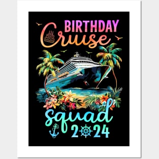 Birthday Cruise Squad 2024 Posters and Art